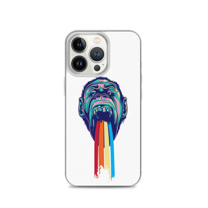 Puking Rainbow iPhone Case