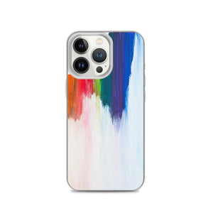 Falling Rainbow iPhone Case