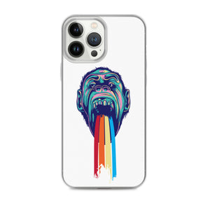 Puking Rainbow iPhone Case