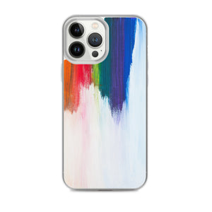 Falling Rainbow iPhone Case