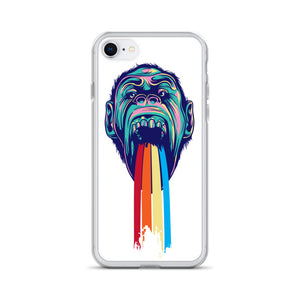 Puking Rainbow iPhone Case