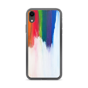 Falling Rainbow iPhone Case