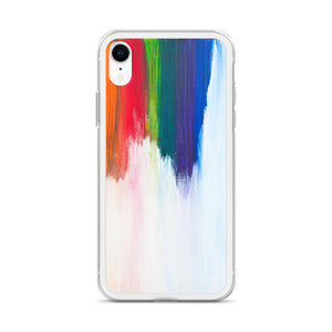 Falling Rainbow iPhone Case