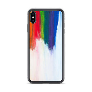 Falling Rainbow iPhone Case