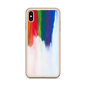 Falling Rainbow iPhone Case