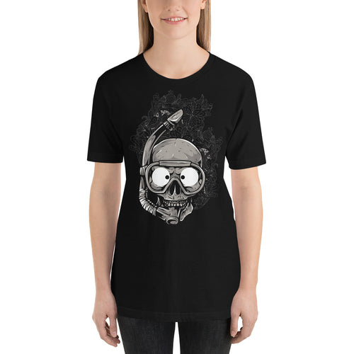 Diver Skull T-Shirt - Tees Arena | TeesArena.com