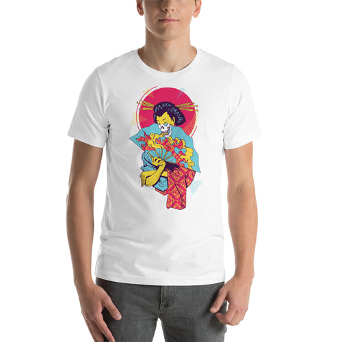 Fire Skull Fan T-Shirt - Tees Arena | TeesArena.com