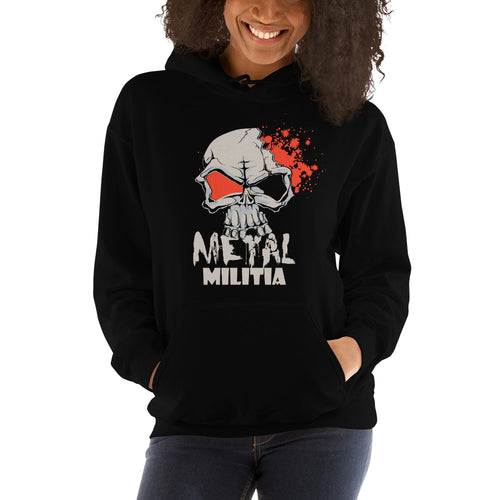 Metal Militia Hoodie - Tees Arena | TeesArena.com