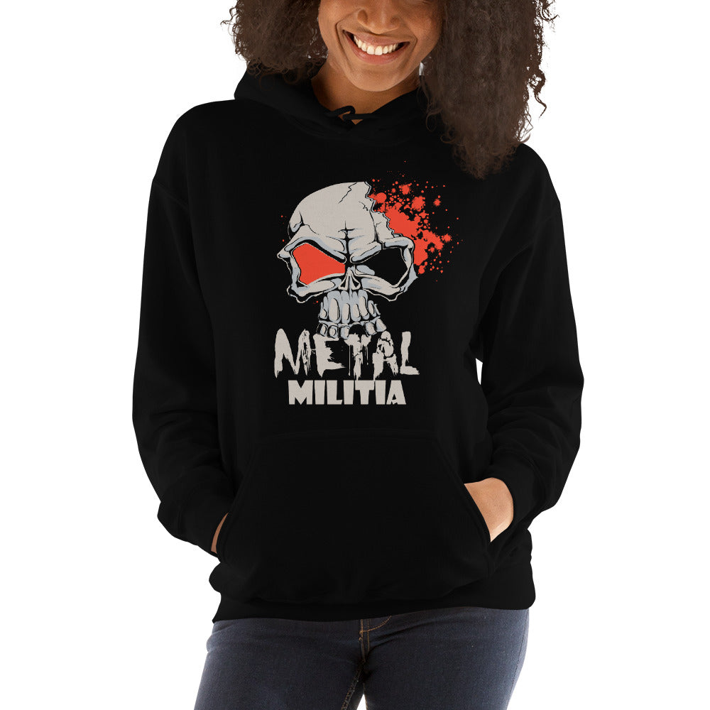 Metal Militia Hoodie - Tees Arena | TeesArena.com