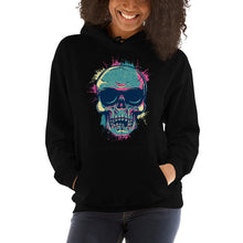 Load image into Gallery viewer, Splashed Skull Hoodie - Tees Arena | TeesArena.com