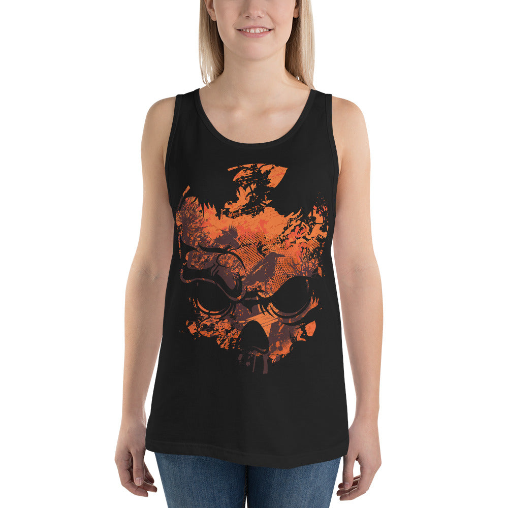 Shadow Skull Tank Top - Tees Arena | TeesArena.com