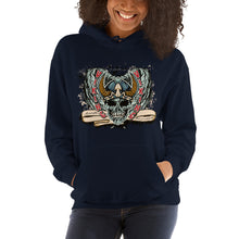 Load image into Gallery viewer, Viking Skull Hoodie - Tees Arena | TeesArena.com