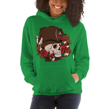 Load image into Gallery viewer, Bowler Hat And Roses Hoodie - Tees Arena | TeesArena.com