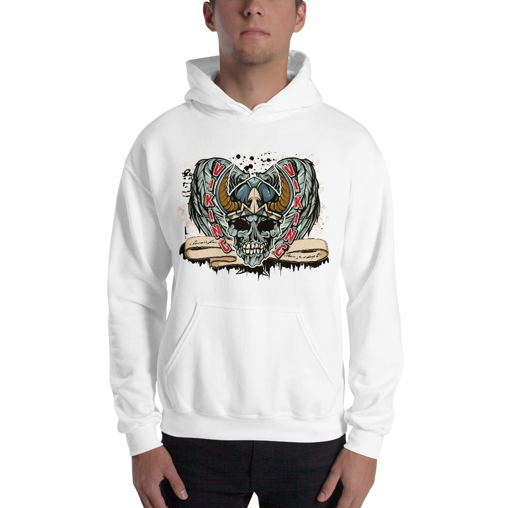 Viking Skull Hoodie - Tees Arena | TeesArena.com