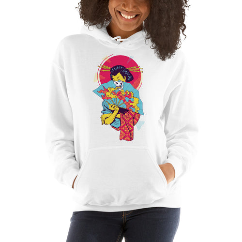 Fire Skull Fan Hoodie - Tees Arena | TeesArena.com