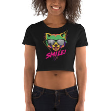 Load image into Gallery viewer, Smile Crop Top - Tees Arena | TeesArena.com