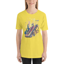 Load image into Gallery viewer, Burning Audiotape T-Shirt - Tees Arena | TeesArena.com