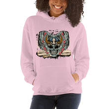 Load image into Gallery viewer, Viking Skull Hoodie - Tees Arena | TeesArena.com