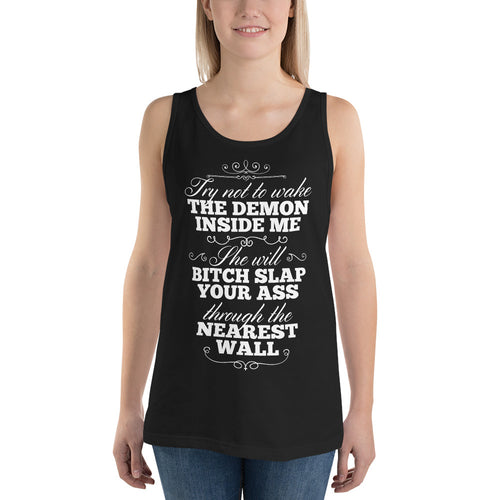 The Demon Inside Me Tank Top - Tees Arena | TeesArena.com