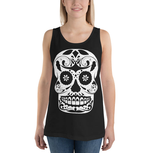 Sugar Skull Tank Top - Tees Arena | TeesArena.com