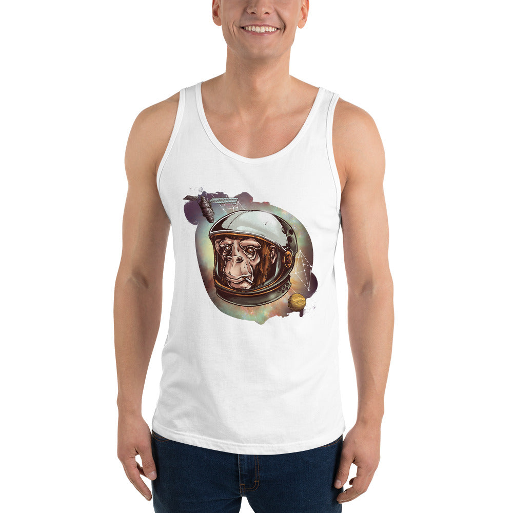 Cosmic Monkey Tank Top - Tees Arena | TeesArena.com