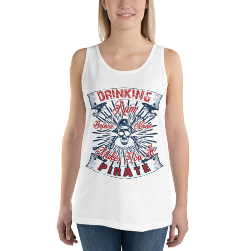 Drinking Rum Tank Top - Tees Arena | TeesArena.com