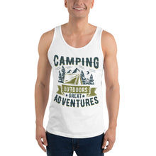 Load image into Gallery viewer, Camping Adventures Tank Top - Tees Arena | TeesArena.com