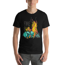 Load image into Gallery viewer, Fire And Ice T-Shirt - Tees Arena | TeesArena.com