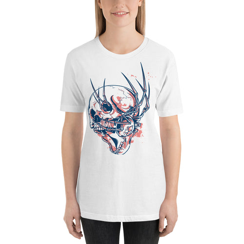 Barbed Skull T-Shirt - Tees Arena | TeesArena.com