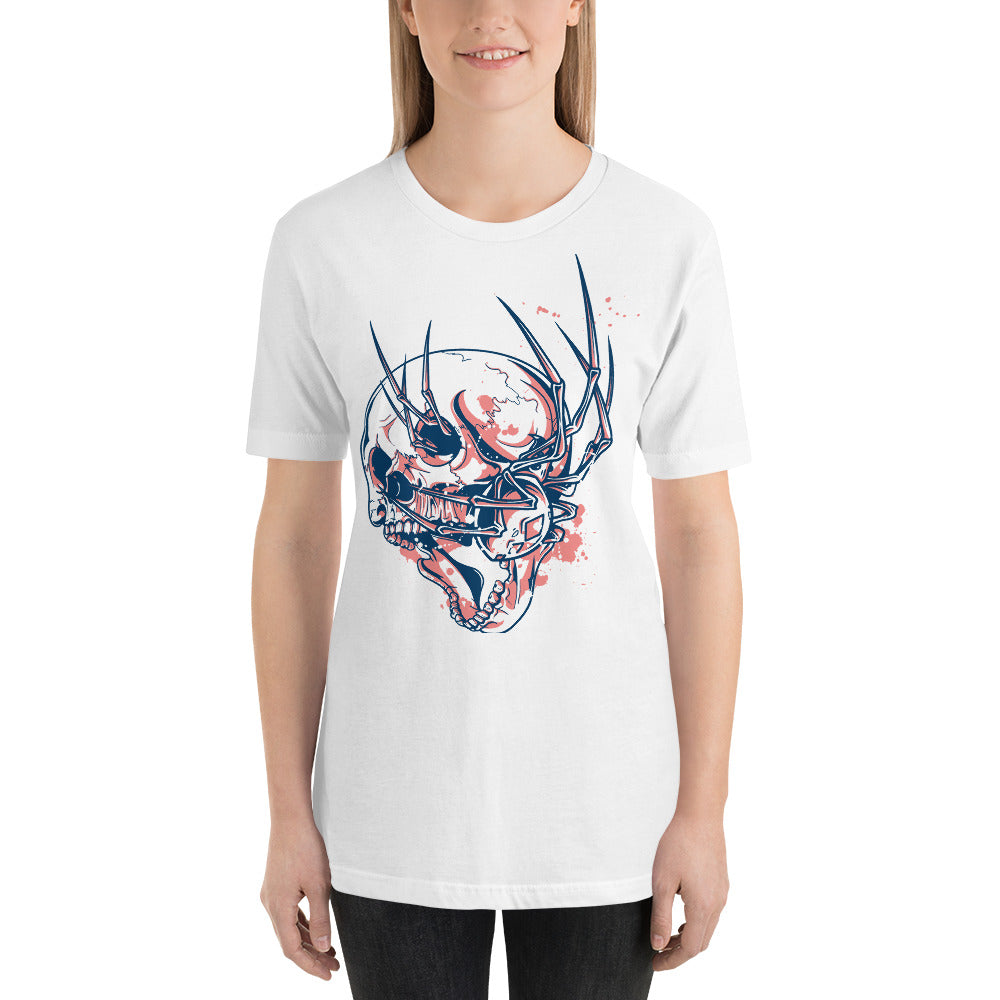 Barbed Skull T-Shirt - Tees Arena | TeesArena.com