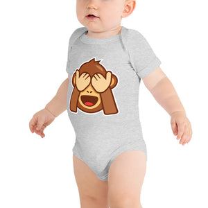 Peekaboo Monkey Bodysuit - Tees Arena | TeesArena.com