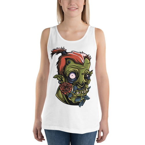 Romantic Zombie Tank Top - Tees Arena | TeesArena.com