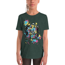 Load image into Gallery viewer, Splashed Space Cat T-Shirt - Tees Arena | TeesArena.com