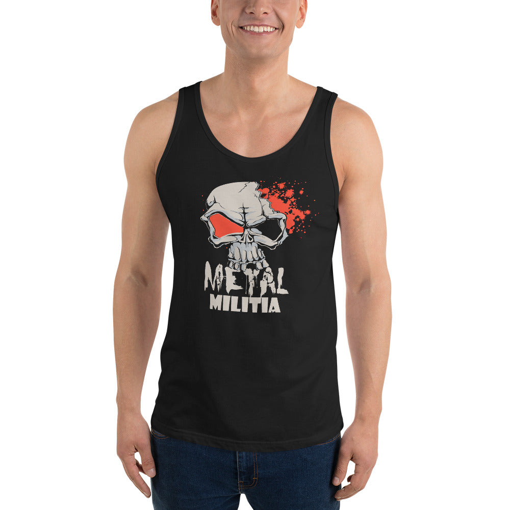 Metal Militia Tank Top - Tees Arena | TeesArena.com