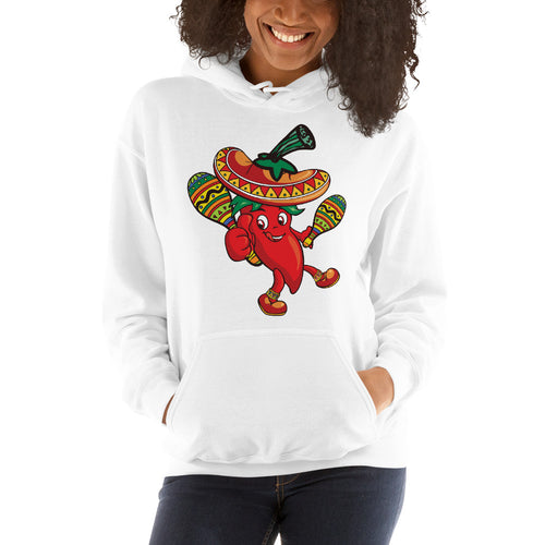 Red Hot Chilli Party Hoodie - Tees Arena | TeesArena.com