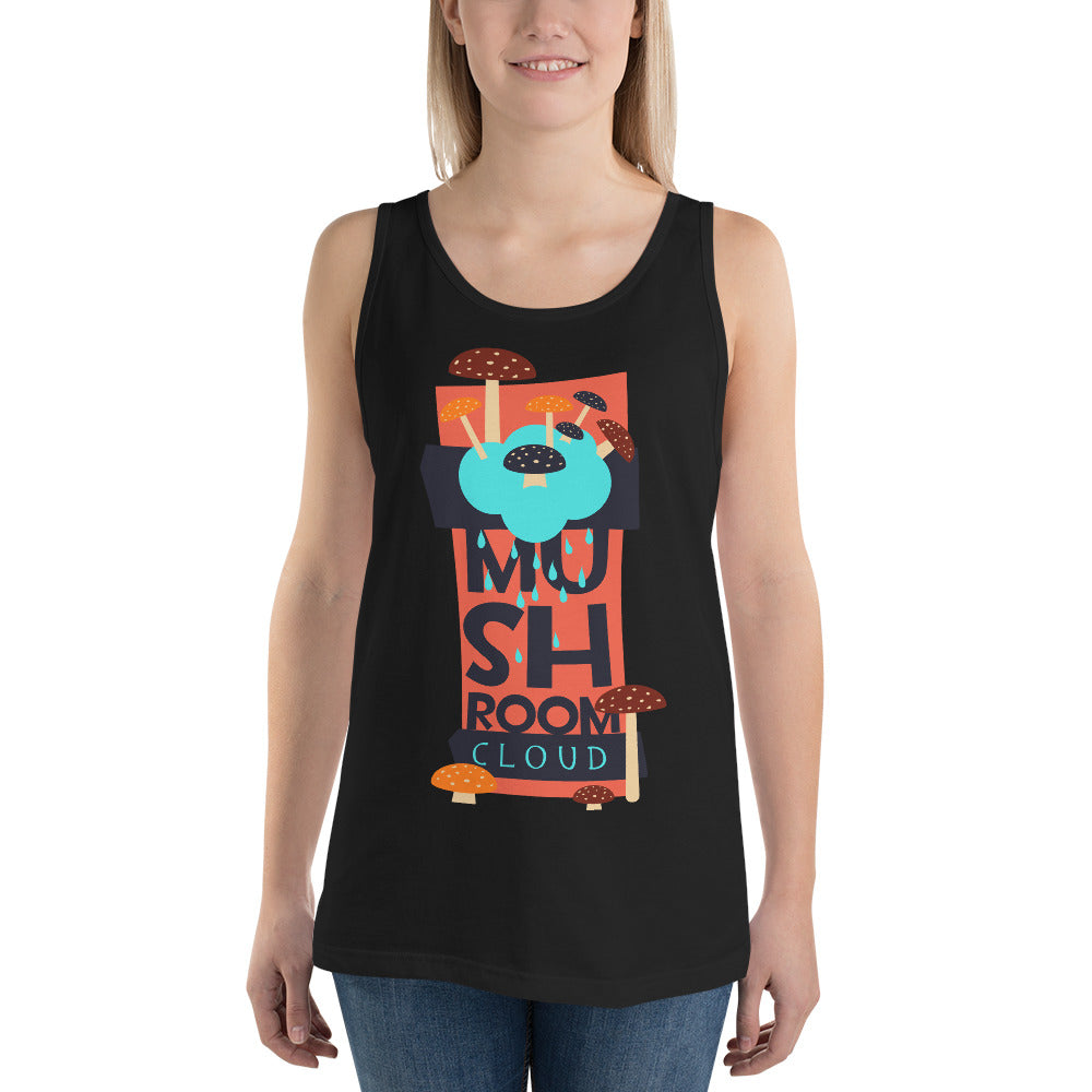 Mushroom Cloud Tank Top - Tees Arena | TeesArena.com