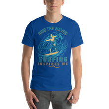 Load image into Gallery viewer, Ride The Waves T-Shirt - Tees Arena | TeesArena.com