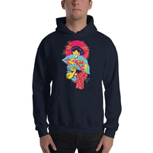Load image into Gallery viewer, Fire Skull Fan Hoodie - Tees Arena | TeesArena.com