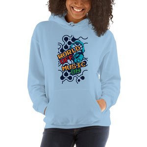 World Off Music On Hoodie - Tees Arena | TeesArena.com