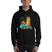 Load image into Gallery viewer, Fire And Ice Hoodie - Tees Arena | TeesArena.com
