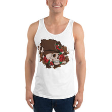 Load image into Gallery viewer, Bowler Hat and Roses Tank Top - Tees Arena | TeesArena.com