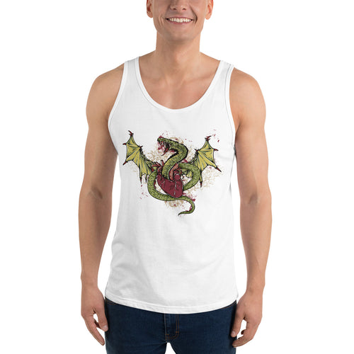 Snake Heart Tank Top - Tees Arena | TeesArena.com