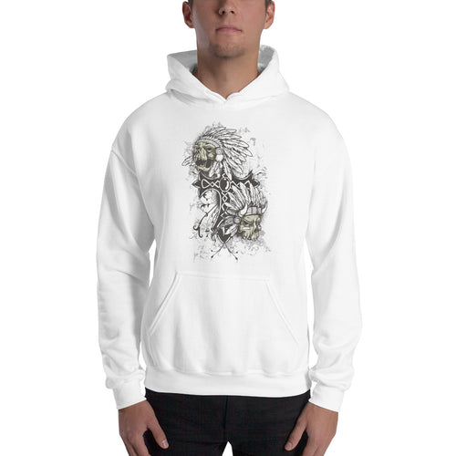 Indian Skulls Hoodie - Tees Arena | TeesArena.com