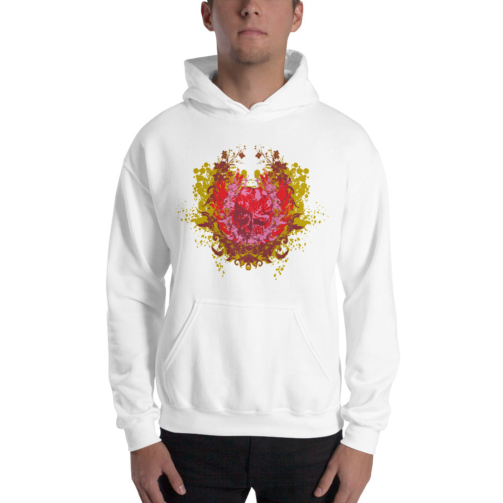 Heart Skull Hoodie - Tees Arena | TeesArena.com