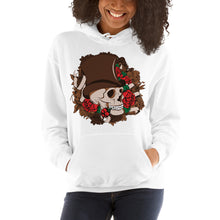 Load image into Gallery viewer, Bowler Hat And Roses Hoodie - Tees Arena | TeesArena.com