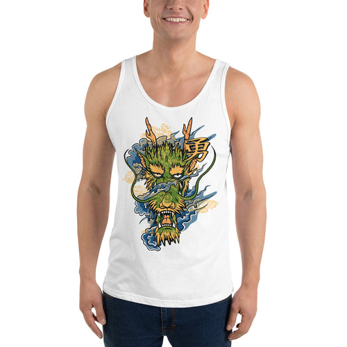 Japanese Dragon Tank Top - Tees Arena | TeesArena.com