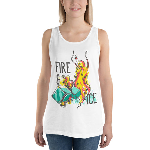 Fire And Ice Tank Top - Tees Arena | TeesArena.com