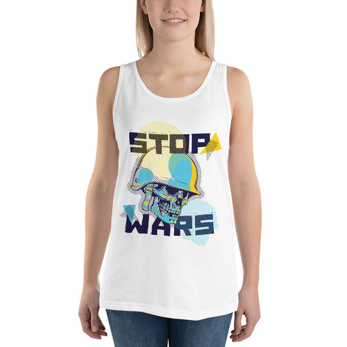 Stop Wars Tank Top - Tees Arena | TeesArena.com