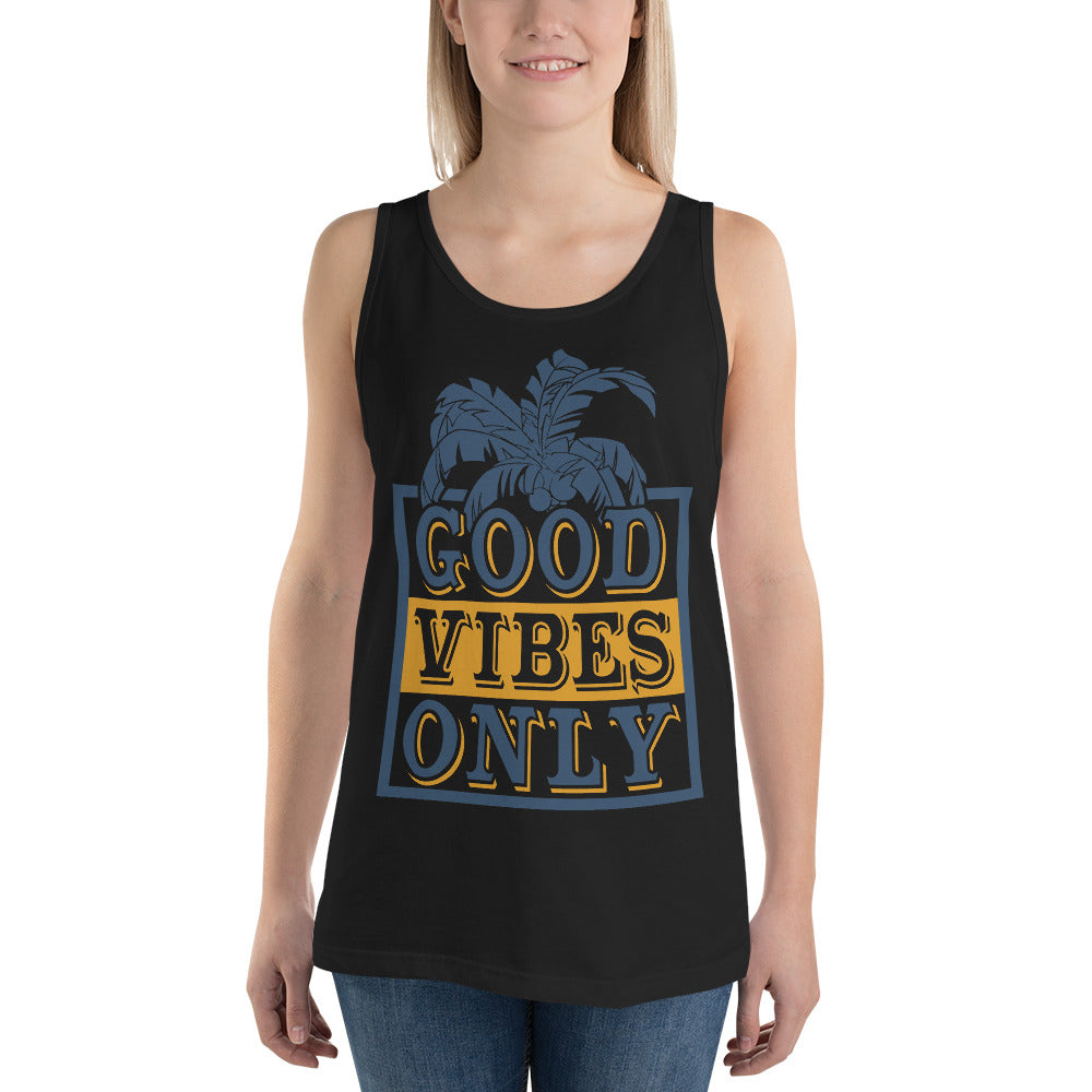 Good Vibes Only Tank Top - Tees Arena | TeesArena.com