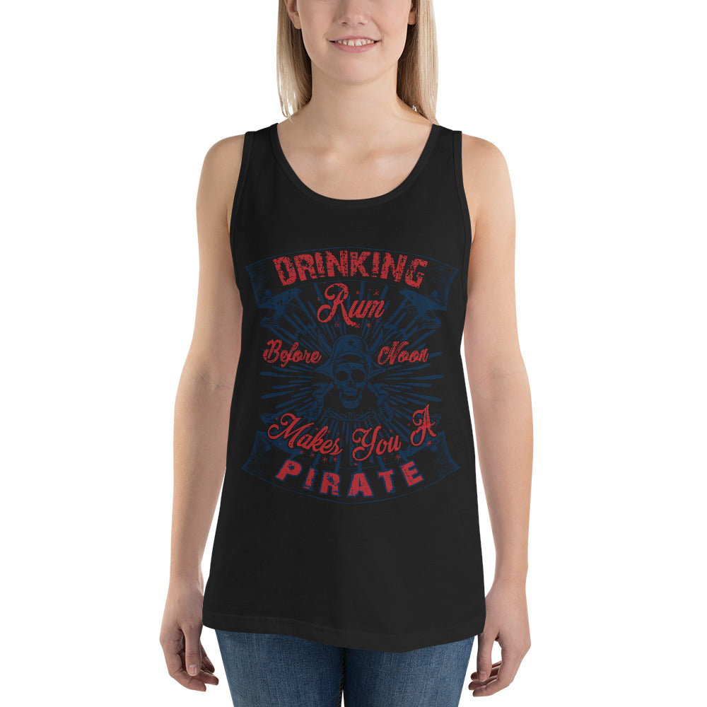 Drinking Rum Tank Top - Tees Arena | TeesArena.com